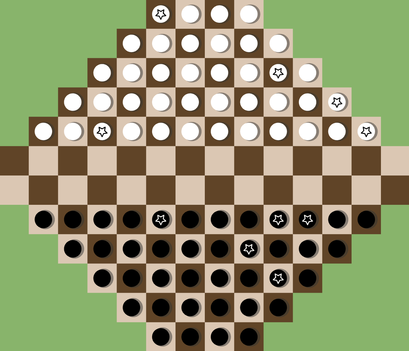 DOTS game board screenshot